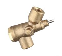 TDCuizent High Pressure Washer Valve Full Copper 8.8mm Thread Replacement for 380 280 Pump 220V Secure Fit Accessory for Car Washing Machine and Garden Equipment Yellow