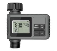 TDCuizent Intelligent Wateringr for Garden Irrigation Automatic Controller with LCD Display Rain Delay and Child Lock IP55 Weatherproof for Outdoor Lawn Greenhouse Pool BSPT Thread