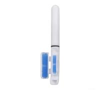 TDCuizent LED Fishing Rod Tip Light Waterproof Night Bite Indicator with Bright Glow for Sea Shore Baitcasting Rods Silicone Sleeve Green Red White(A white)