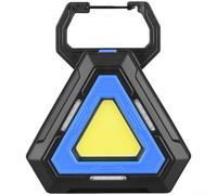 TDCuizent Magnetic Work Light 1000 Lumens 2500mAh USB-C Rechargeable Portable Lamp with Power Bank IP65 Waterproof Flashlight with Hook and Tripod Mount for Car Repair Camping Garage(B)