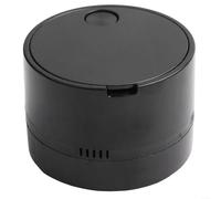 TDCuizent Mini Desktop Vacuum Cleaner with High Suction Power ABS for Efficient Dust Crumb and Debris Removal on Desks Keyboards and Tables in Home or Office Settings(Black)