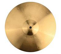 TDCuizent Musical Brass Cymbals Percussion Instrument Set Professional Splash Crash Hi-Hat Cymbal Multiple Size Options for Drum Kit Band Practice Performance(8inch)