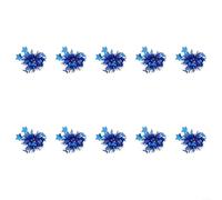 TDCuizent Patriotic Hair Clips for Independence Day Red White and Blue Star Hair Accessories with Secure Hold Lightweight Geometric Barrettes for July 4th Parties Gatherings and Daily Styling(A)