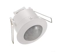 TDCuizent Recessed PIR Motion Sensor Light Switch 360 Degree Ceiling Occupancy Detector for Hallway Toilet Bathroom Auto On/Off Infrared Presence Control AC110-240V 6m Range White