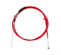 TDCuizent Replacement Brake Cable for Segway for NINEBOT E3 Pro Electric Scooter Stainless Steel Wire with PVC Sheath Wear Resistant Front Rear Brake Line Assembly Kit Install Safety Upgrade Part Red