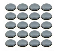 TDCuizent Sliders for Carpet and Hard Floors PTFE Feet Gliders to Move Sofas Beds Tables Chairs Reduce Friction and Flooring from Scratches 22mm Round (20pcs)