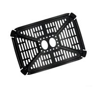 TDCuizent Stainless Steel Air Fryer Grill Pan for Holstein Housewares 8.4 QT Dual Basket Non- Replacement Tray with Handle for Even Cooking Dishwasher Safe Accessory