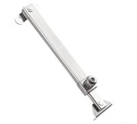 TDCuizent Stainless Steel Window Opening Limiter and Casement Restrictor with 7-Stage Adjustable Lock Zinc Alloy Storm-Resistant Safety Stopper for Inward or Outward Opening PVC/Aluminum(A)