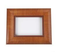 TDCuizent Vintage Solid Wood Picture Frame 7 Inch Square Antique Style Empty Frame for DIY Oil Painting Sketch Rustic Home Decor Wall Display for Living Room Bedroom Gallery