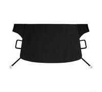 TDCuizent Windshield Cover for Ice and Snow 90D Oxford Windproof Frost Guard with Straps Snow Shield for Car SUV Truck Winter Deicing Awning Protection Black