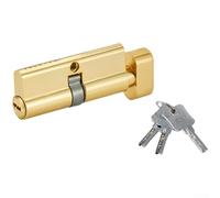 TDCuizent Zinc Alloy Door Lock Cylinder with Pure Copper Core for 70/80mm Wooden Doors Anti-Pick Smooth Operation Hardware for Home Security Upgrade(R)
