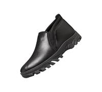 TDEOK [Conqueror Warm and Snow Boots Fashion in the Cold Diabetic Shoes Men's Size 47, black, 8 UK