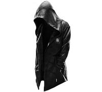 TDEOK Steampunk Men's Jacket, Gothic Tailcoat, Medieval Retro Renaissance Jacket, Sweatshirt Jacket, Punk Outfit, Steampunk Clothing, Party, Leisure, Clothing, Tops, Outwear