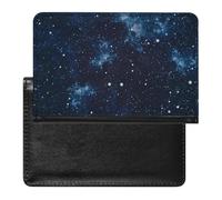 TDGKPZ Passport and Vaccine Card Holder Blue Night Sky Passport Cover Documents Organizer Protector