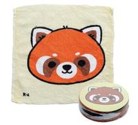 TDHS Animals Magic Flannel Giraffe Panda Elephant Sloth Kids Bath Face Cloth Travel Wash expanding Towel x 1