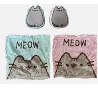 TDHS Magic Flannel Pusheen the cat Kids Bath Face Cloth Travel Wash expanding Towel x 1