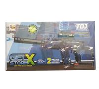 TDJ Gel X Storm Pellet Blaster, 2 Modes, 700 Pellet Capacity, 3.7V Battery, Navy Camo