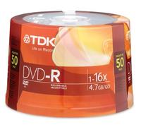 TDK 16X DVD-R 50 Pack Spindle