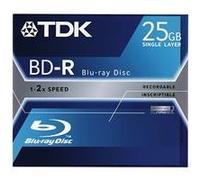 TDK BD-R 25GB Blu-ray Disc Jewel Case