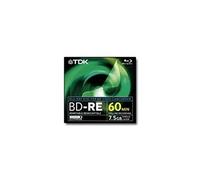 TDK BD-RE 7.5GB 8cm Blu Ray Discs - Pack 1 - 60 min