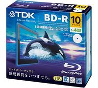 TDK Blu-ray BD-R Disk | 25GB 4x Speed 10 Pack (Japan Import)