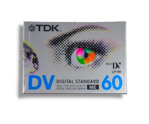TDK DV60 Digital Standard MiniDV Videotape