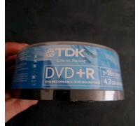 TDK DVD+R 4.7GB 16x 120Min Recordable Discs 25 Pack Spindle