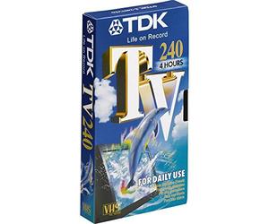 TDK E 240 TV Blank Tapes