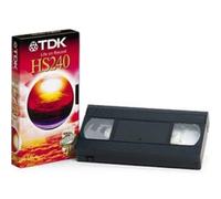 TDK E-HG240 extra high grade video tape with 240 minutes recording, EACH
