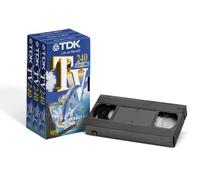 TDK E240 VHS Blank Tapes (3 Pack)