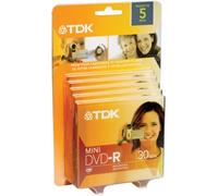 TDK ELECTRONICS DVD-R14RCL5 MINI DVD DISC CAMCORDER