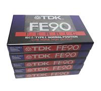 TDK FE ferric tape 5 pack
