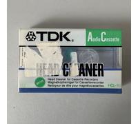 TDK HCL-11 Head Cleaner for Audio Cassette Tape Players & Recorders Dry Type NEW