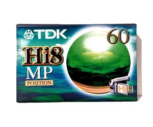 TDK Hi8 - P5-60HMPPEN 60 /120 Min Blank Camcorder Video Tape NEW & SEALED
