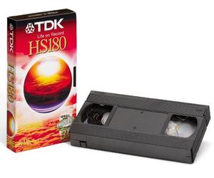 TDK Hs 3hr Video Tape