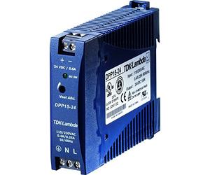 TDK-Lambda DPP15-24 DIN Rail Power Supply 24Vdc 0.63A 15W, 1-Phase
