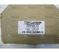 TDK LAMBDA DPP30-12 AC/DC DIN Rail Power Supply, Switch Mode, Adjustable, Fixed, 85 V, 264 V, 30 W, 12 V, 2.5 A