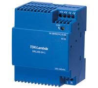 TDK-Lambda DRL100-24-1 DRL Series DIN Rail PSU 24V 3.67A 100.8W 1 ...