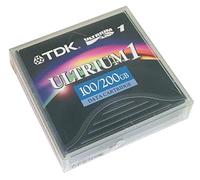 TDK LTO Ultrium 1 Data Tape Cartridge 15-30Mbps Transfer Rate 100-200GB 609m Ref D2404-100