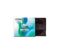 TDK MD-80 - MD-RXG80EC / 5 PACK / 80 MIN Recordable Audio Music Minidisc NEW