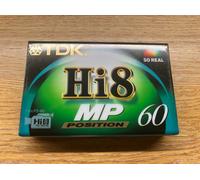 TDK P5-60 HMP Hi8 & DIGITAL 8 VIDEO CAMCORDER TAPE - HIGH QUALITY - NEW & SEALED