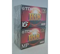 TDK Premium Performance Hi8 MP120 Camcorder Videotape (6-pack)