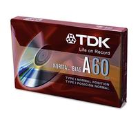 TDK Standard Grade, Normal Bias, 60 Minutes Audio Cassette (30 x 2), Clear Voice Recording