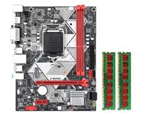 Tdkfdswdoa B75-H Desktop Motherboard with 2X8G DDR3 1600MHz RAM LGA 1155 for I3 I5 I7 CPU USB 3.0 SATA 3.0 Support Up to 16GB