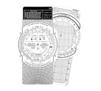 Tdkfdswdoa E6b Flight Calculator Flight Computer Calculator Essential Flying Training Student Tools for Flight Flying Training