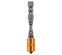 Tdkjfoutr 1/4 Hex Shank Thread Tap Socket Adapter -M12 HSS Straight Fluted Screw Tap for Machine Tapping Threading Tool 6Pcs