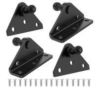 Tdkjfoutr 10mm Ball Stud Bracket, 1 Set of GasStrut Mounting Brackets, Ball Stud Mount Brackets,GasStrut Support Bases