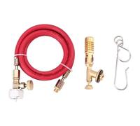 Tdkjfoutr for Mapp Gas Turbo Torch Plumbing Turbo Torch with Hose for Solder Propane Welding Kit