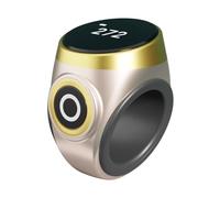 Tdkjfoutr Hand Electronic Digital Counting Counter Ethnic Style Portable Points Rechargeable Ring Ring Idea Tally Counter Easy to Use -C