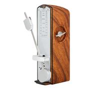 Tdkjfoutr Mechanical Metronome with Simple Five Pointed Star Amplifier Hole Design, Adjustable Metronome Speed 60 to 208 Beat A